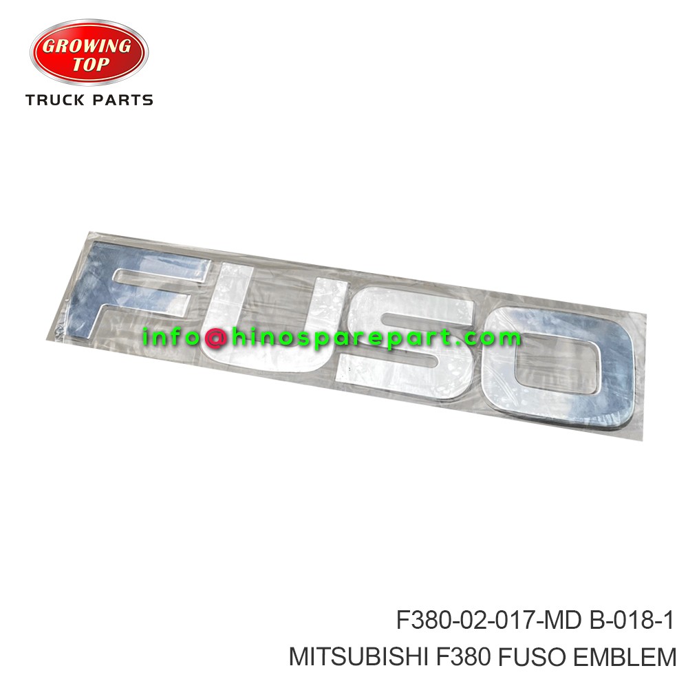 MITSUBISHI F380 FUSO EMBLEM F380-02-017-MD