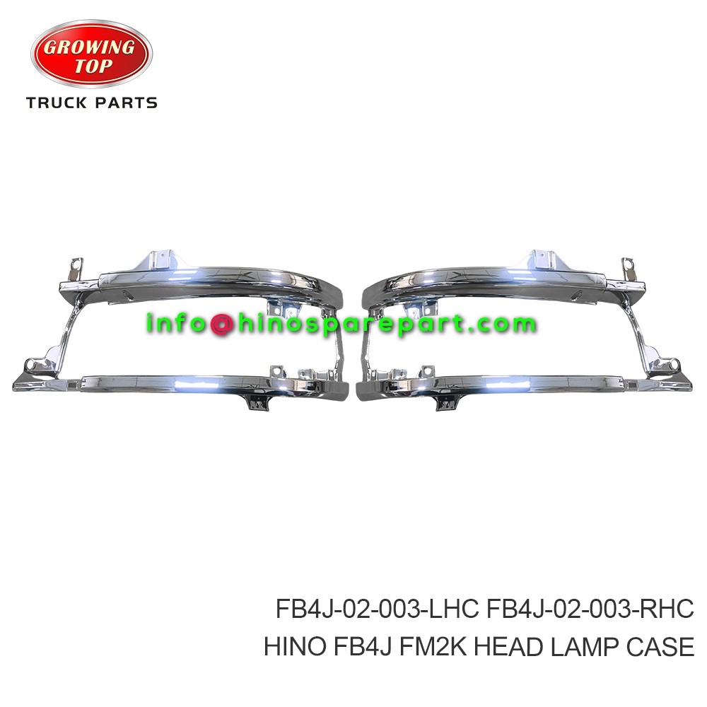 HINO FB4J FM2K HEAD LAMP CASE FB4J-02-003-LHC