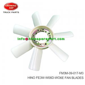 HINO FE3W-W06D-WO6E FAN BLADES FM3M-09-017-M3