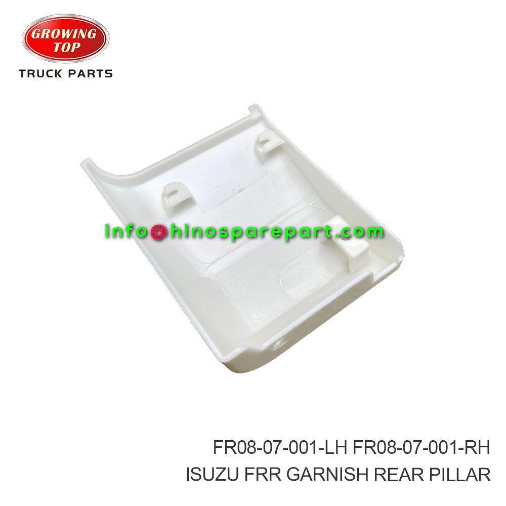 ISUZU FRR GARNISH REAR PILLAR FR08-07-001-LH