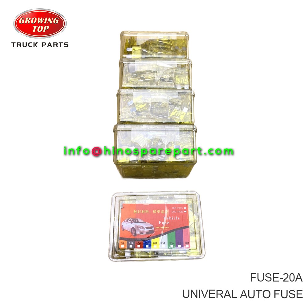 HIGH QUALITY UNIVERAL AUTO FUSE FUSE-20A