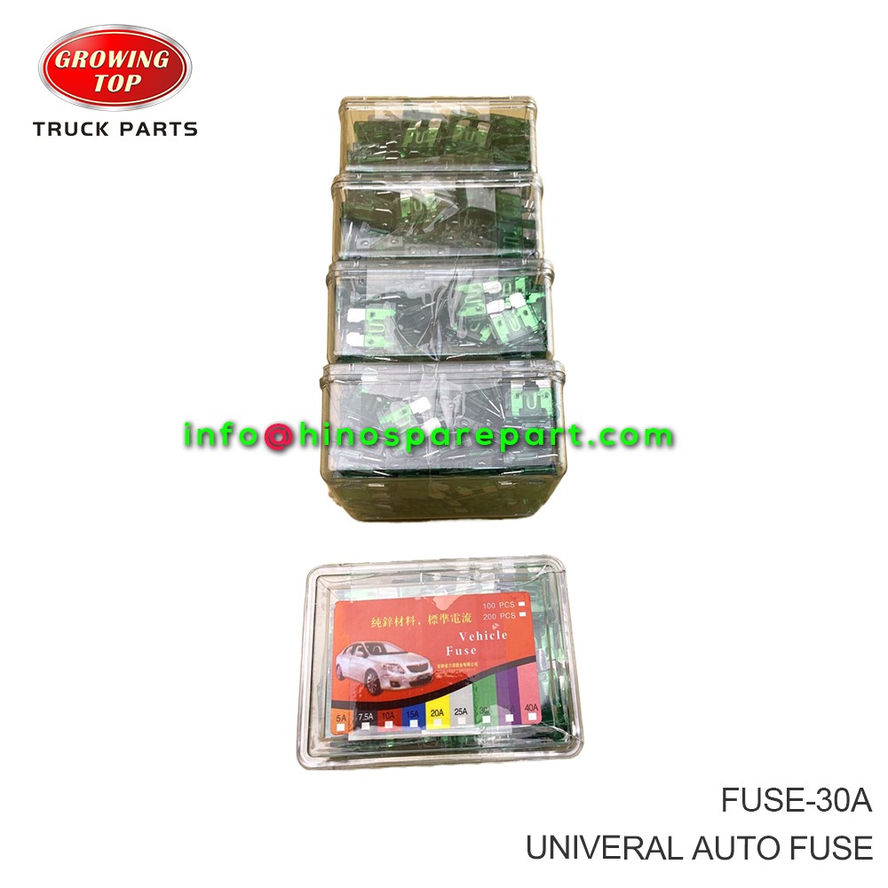 HIGH QUALITY UNIVERAL AUTO FUSE FUSE-30A