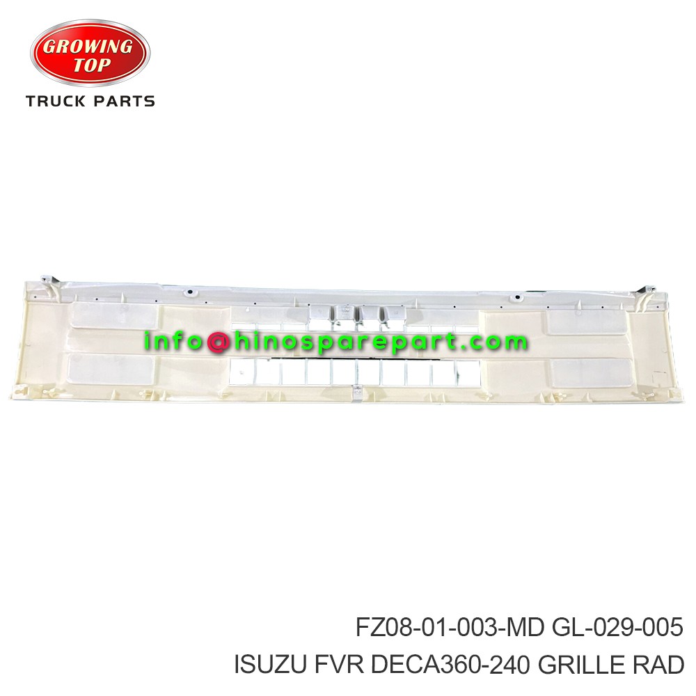 ISUZU FVR DECA360-240 GRILLE RAD FZ08-01-003-MD