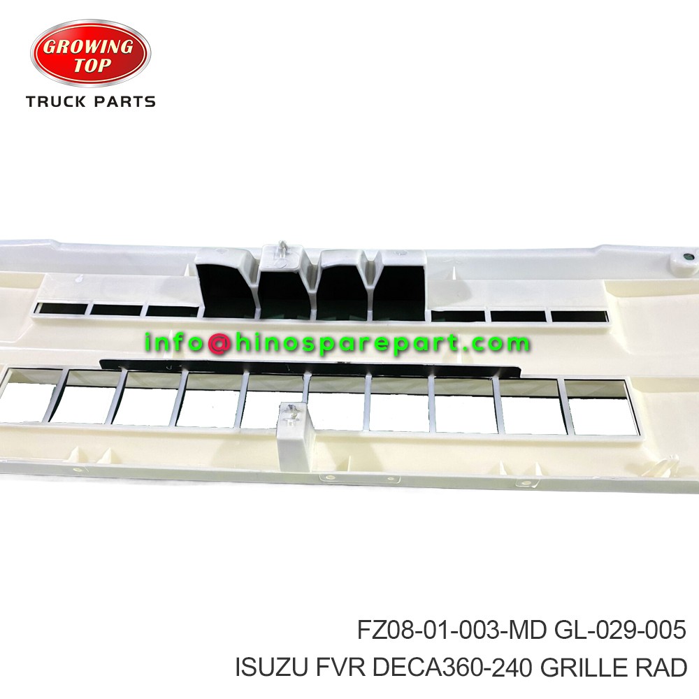 ISUZU FVR DECA360-240 GRILLE RAD FZ08-01-003-MD