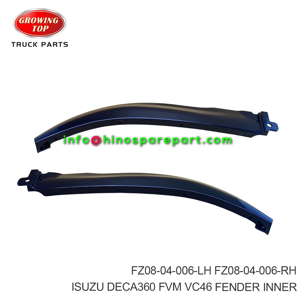 ISUZU DECA360 FVM VC46 FENDER INNER FZ08-04-006-LH