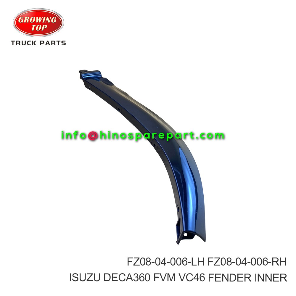 ISUZU DECA360 FVM VC46 FENDER INNER FZ08-04-006-LH