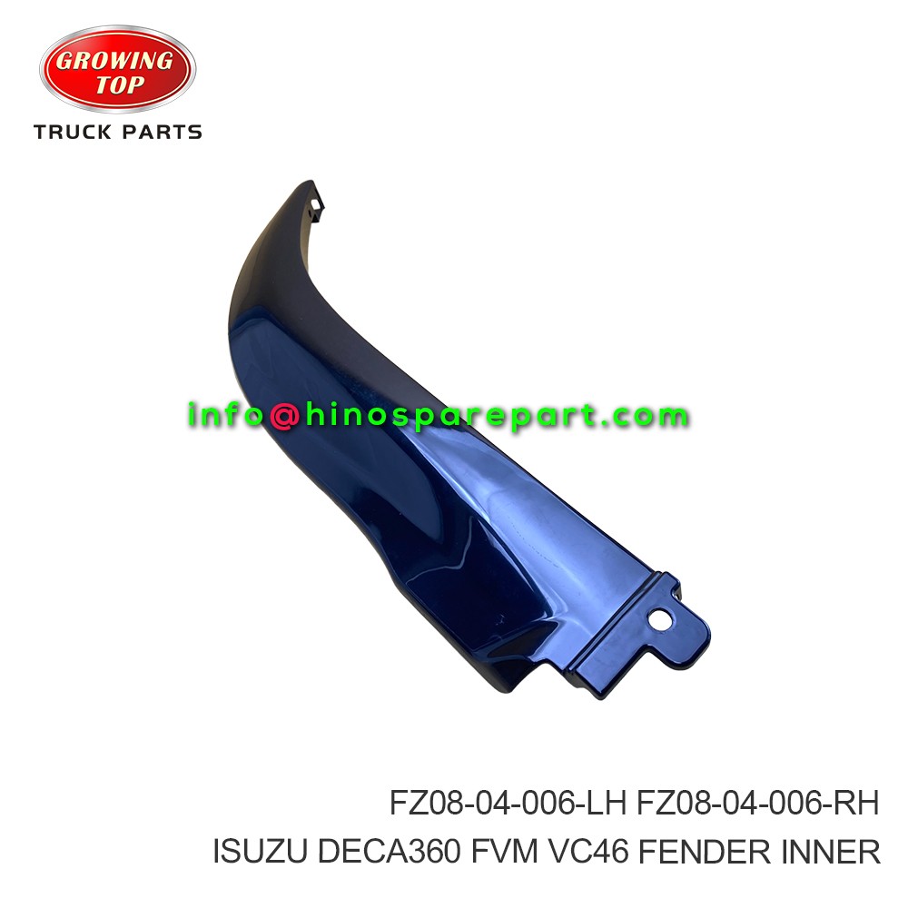 ISUZU DECA360 FVM VC46 FENDER INNER FZ08-04-006-LH