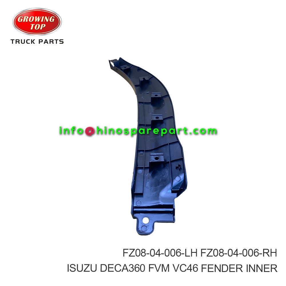 ISUZU DECA360 FVM VC46 FENDER INNER FZ08-04-006-LH