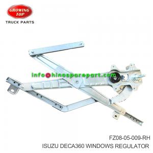 ISUZU DECA360 WINDOWS REGULATOR  FZ08-05-009-RH