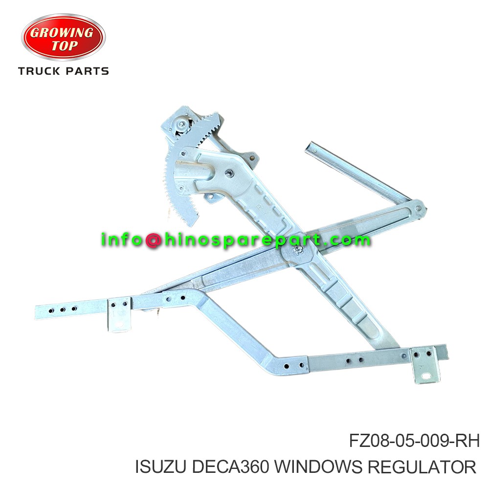 ISUZU DECA360 WINDOWS REGULATOR  FZ08-05-009-RH