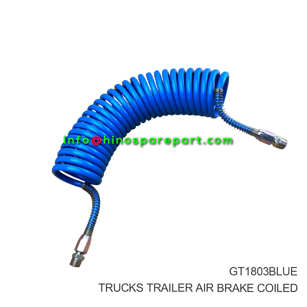 OTHER TRUCKS TRAILER AIR BRAKE COILED GT1803BLUE