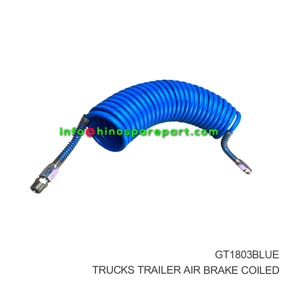 OTHER TRUCKS TRAILER AIR BRAKE COILED GT1803BLUE