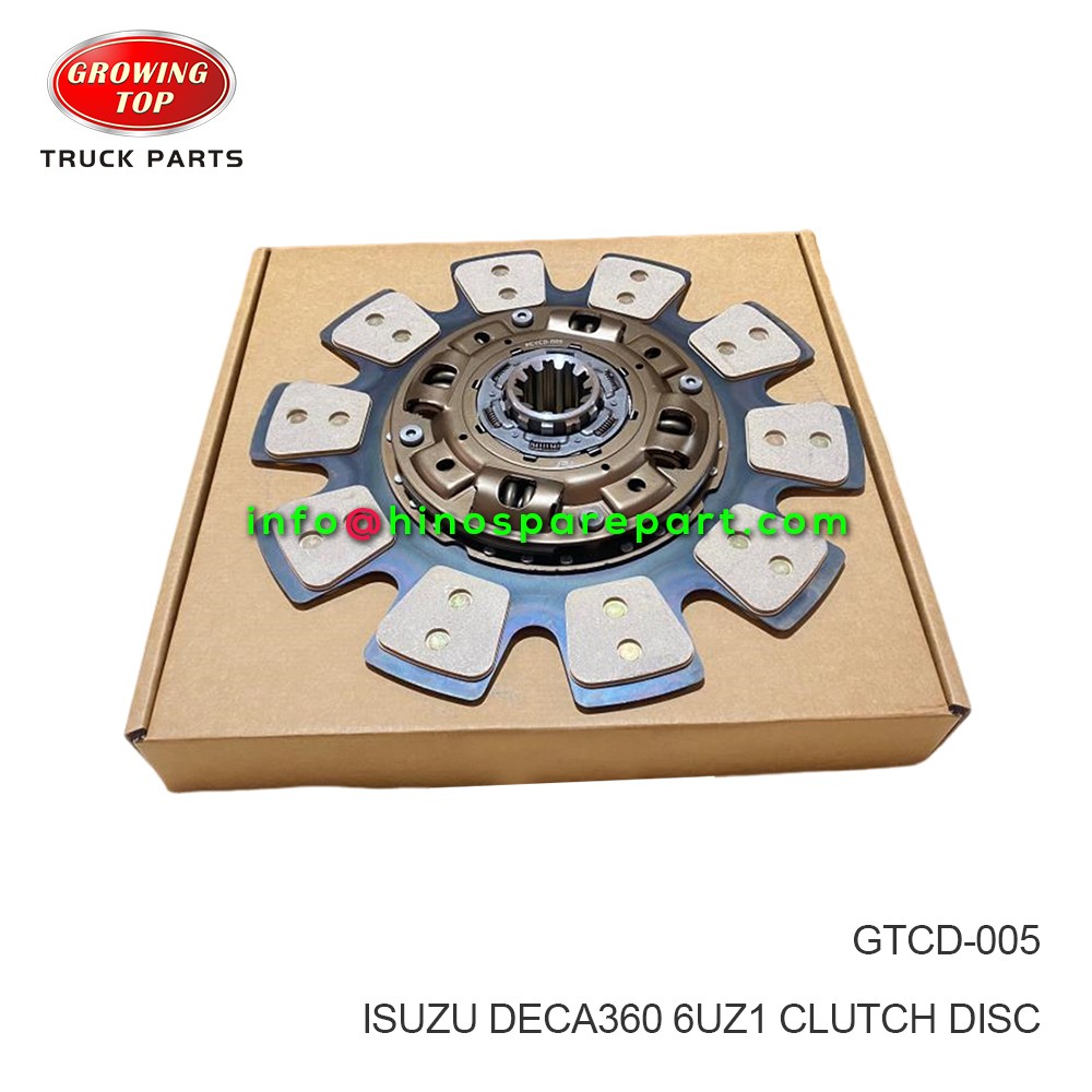 ISUZU DECA360 6UZ1 CLUTCH DISC  GTCD-005