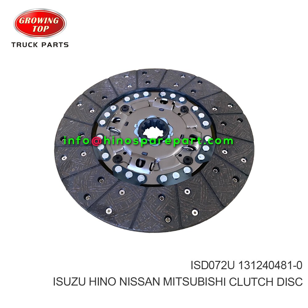 ISUZU CLUTCH DISC ISD072U