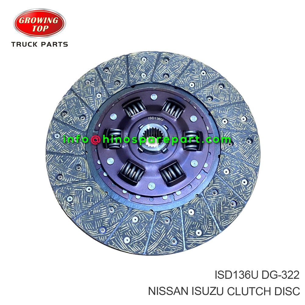 NISSAN ISUZU CLUTCH DISC ISD136U