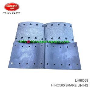 HINO500 BRAKE LINING LH98039