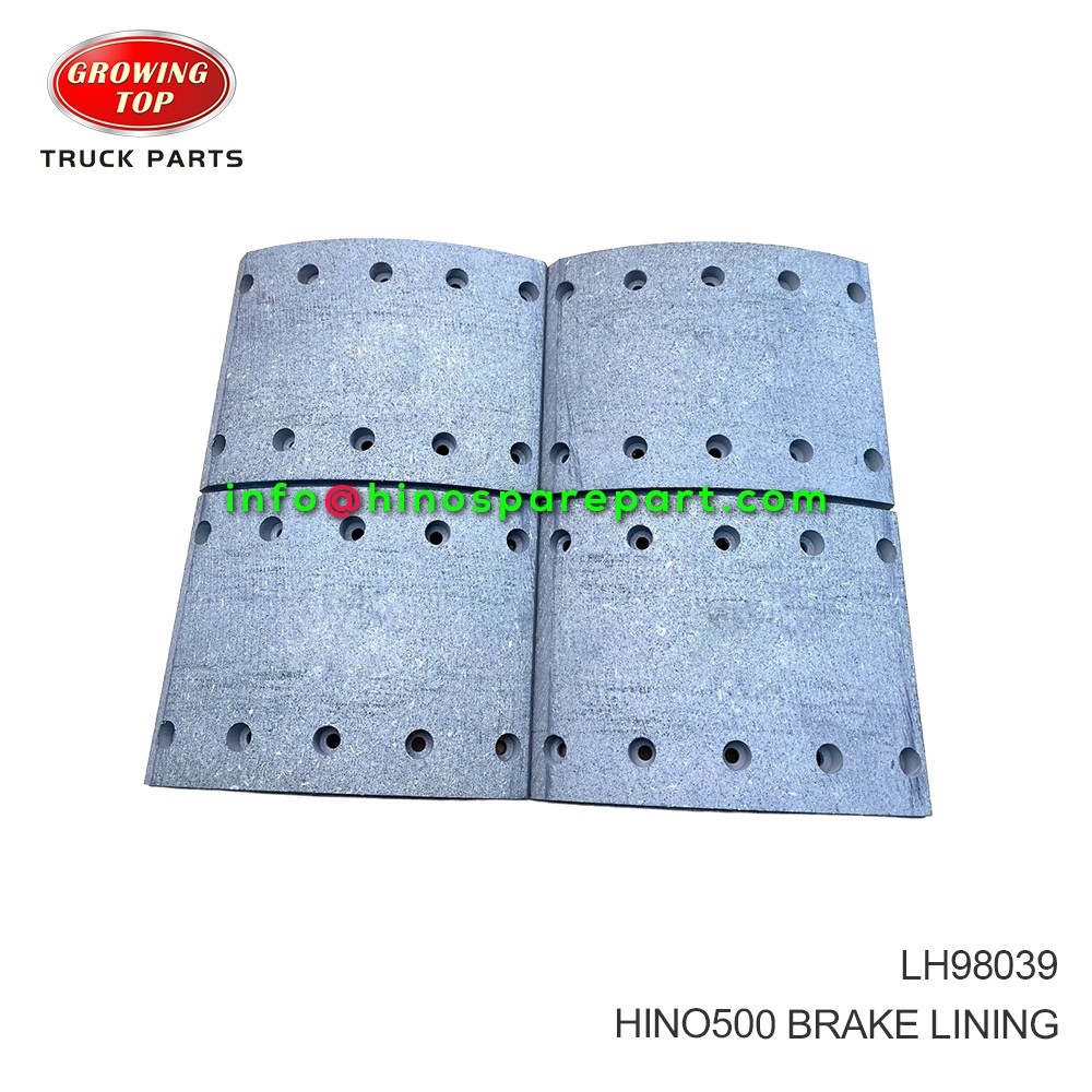 HINO500 BRAKE LINING LH98039