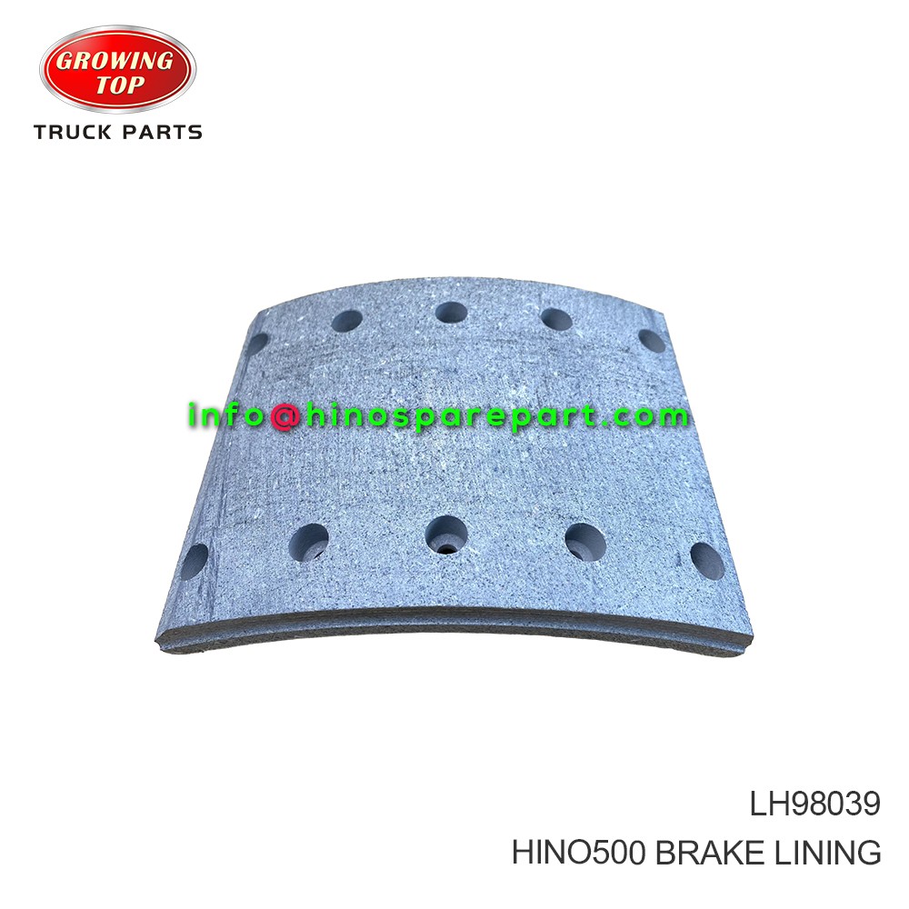 HINO500 BRAKE LINING LH98039