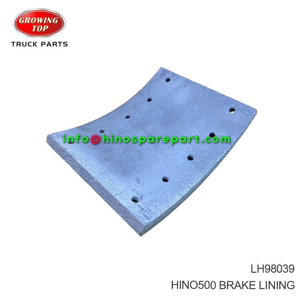 HINO500 BRAKE LINING LH98039