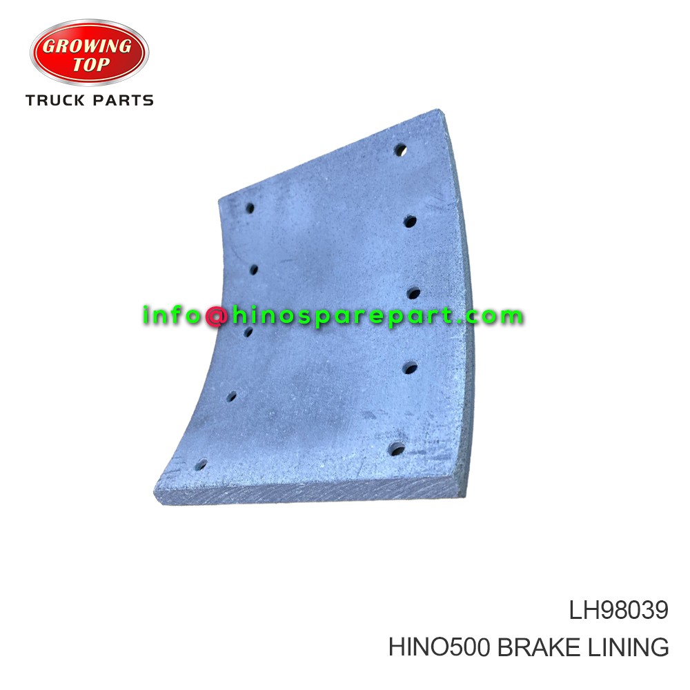 HINO500 BRAKE LINING LH98039