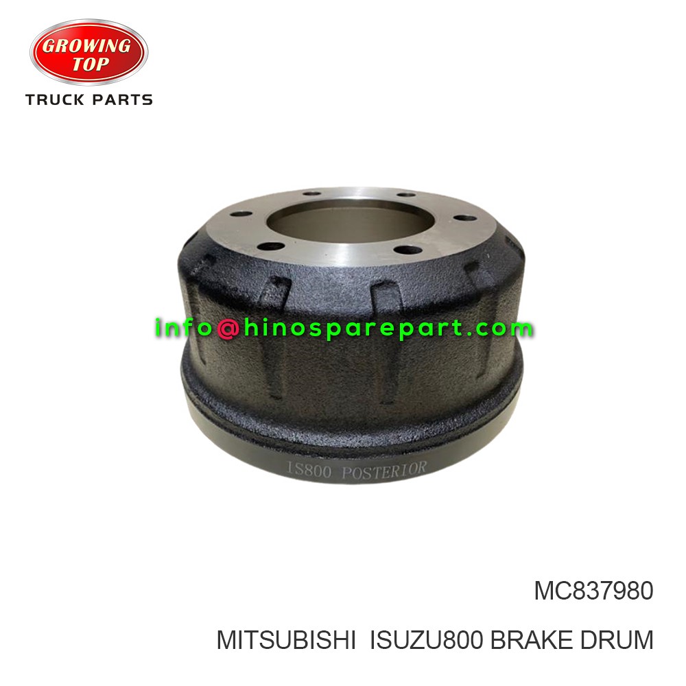 MITSUBISHI ISUZU800 BRAKE DRUM  MC837980