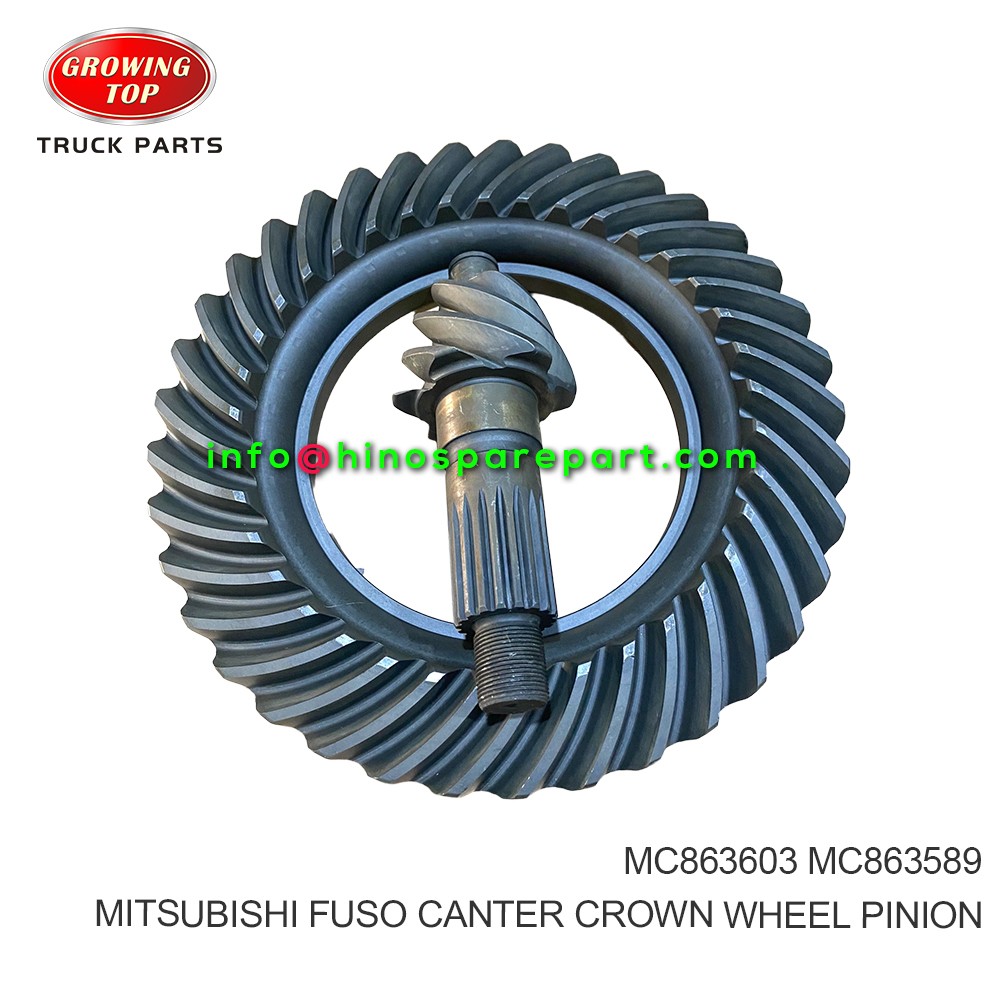MITSUBISHI FUSO CANTER CROWN WHEEL PINION MC863603