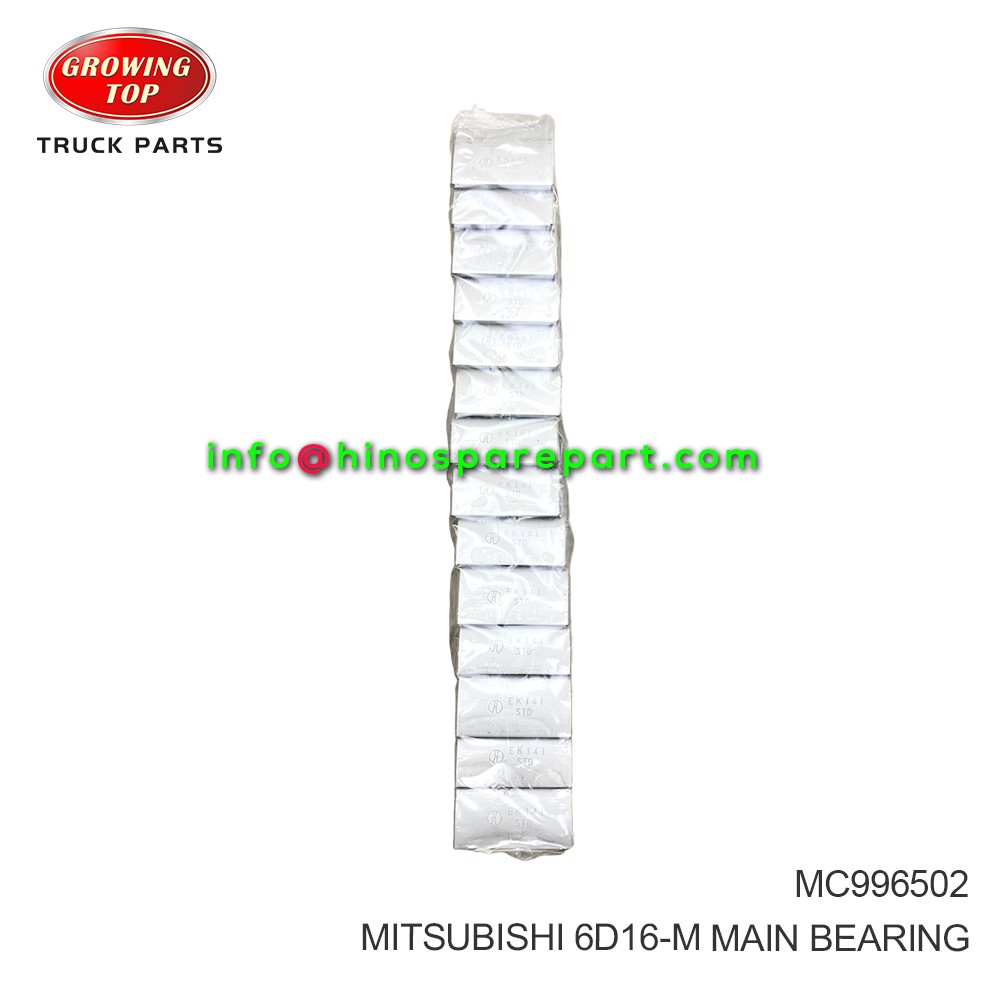 MITSUBISHI 6D16-M MAIN BEARING MC996502