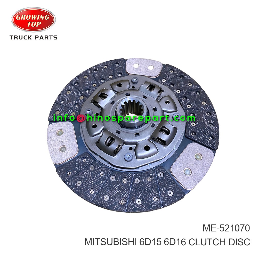 MITSUBISHI 6D15 6D16 CLUTCH DISC ME-521070