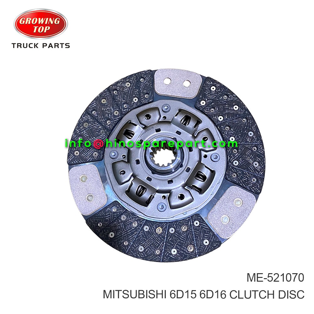MITSUBISHI 6D15 6D16 CLUTCH DISC ME-521070