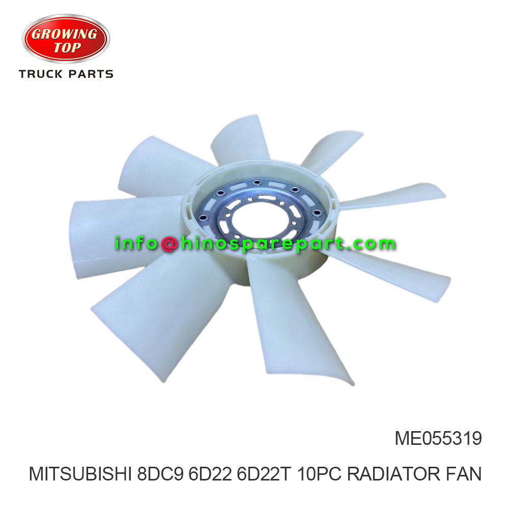 MITSUBISHI 8DC9 6D22 6D22T 10PC RADIATOR FAN​ ME055319  