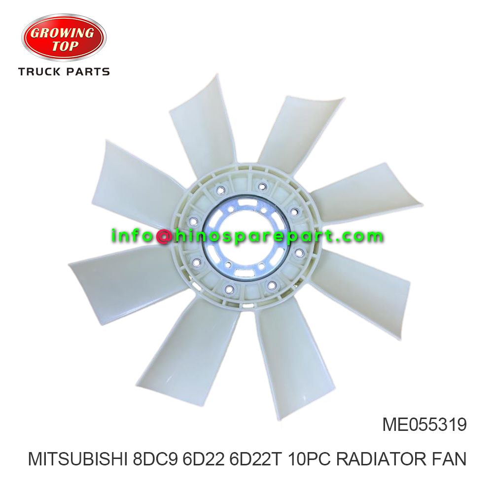 MITSUBISHI 8DC9 6D22 6D22T 10PC RADIATOR FAN ME055319