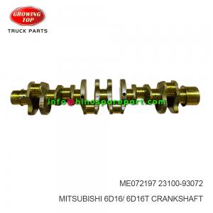 MITSUBISHI 6D16/ 6D16T CRANKSHAFT ME072197 MITSUBISHI 6D16/ 6D16T CRANKSHAFT ME072197