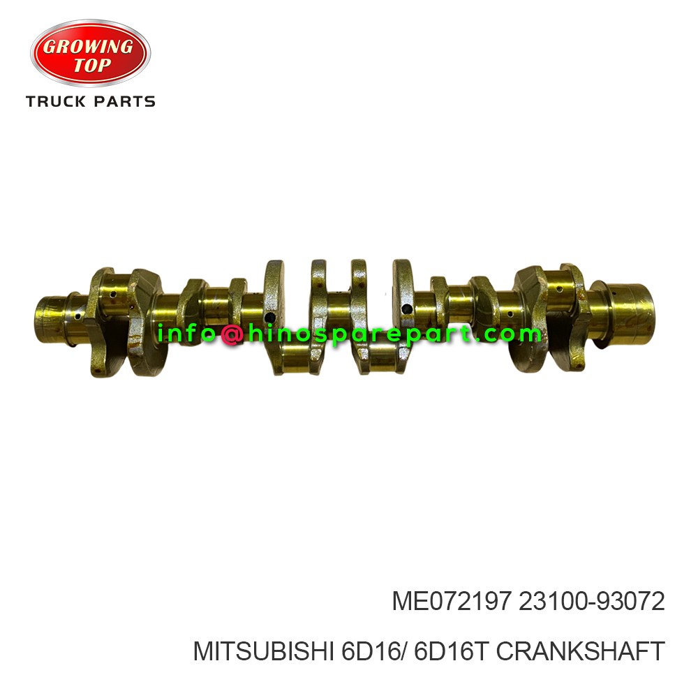 MITSUBISHI 6D16/ 6D16T CRANKSHAFT ME072197
