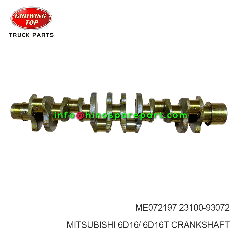MITSUBISHI 6D16/ 6D16T CRANKSHAFT ME072197