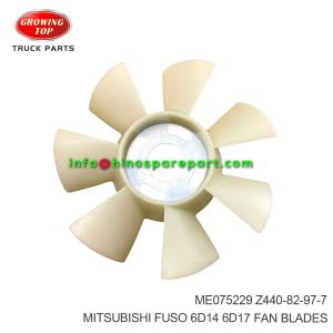 MITSUBISHI FUSO 6D14 6D17 FAN BLADES ME075229