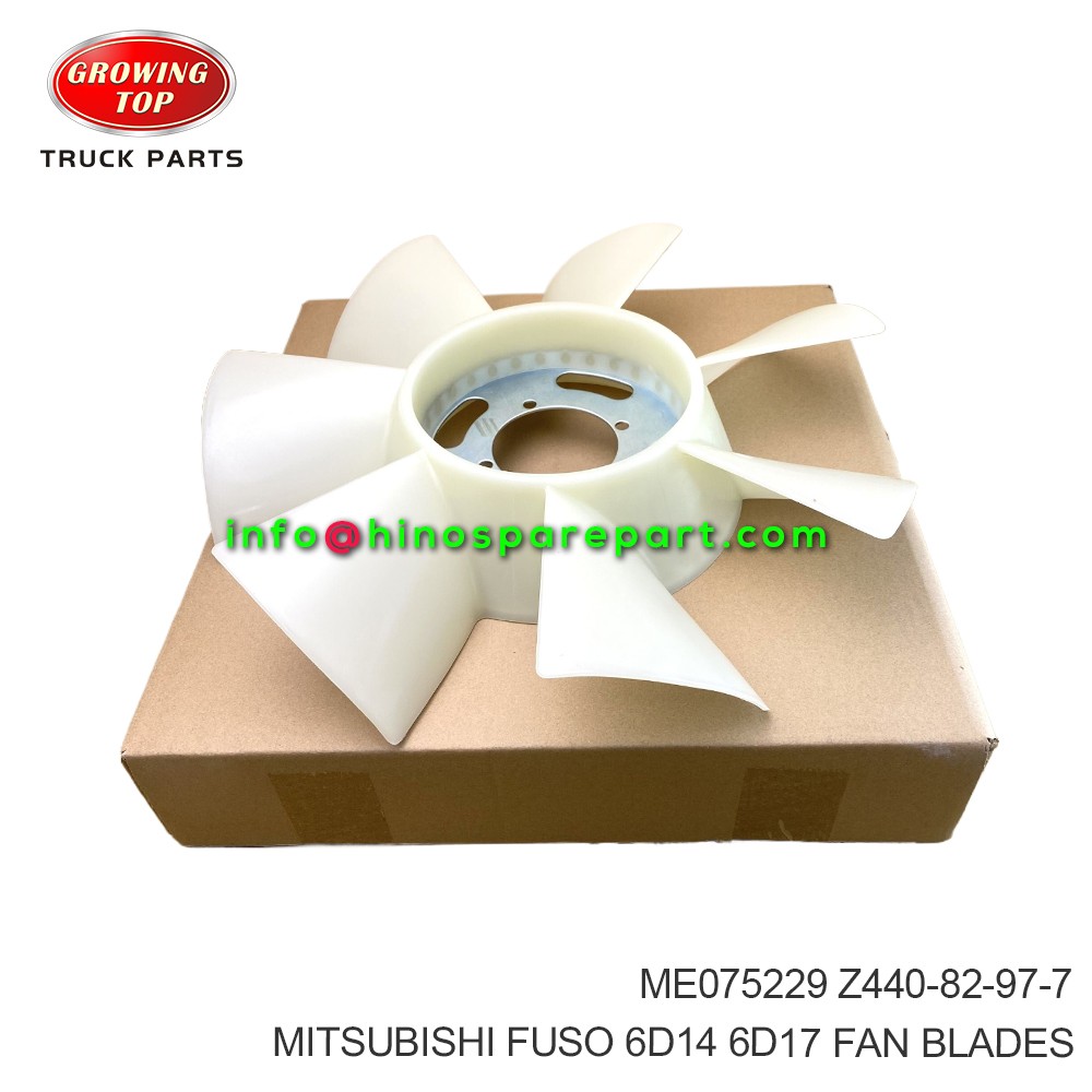 MITSUBISHI FUSO 6D14 6D17 FAN BLADES ME075229