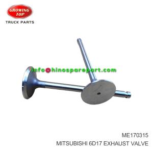 MITSUBISHI 6D17 EXHAUST VALVE ME170315