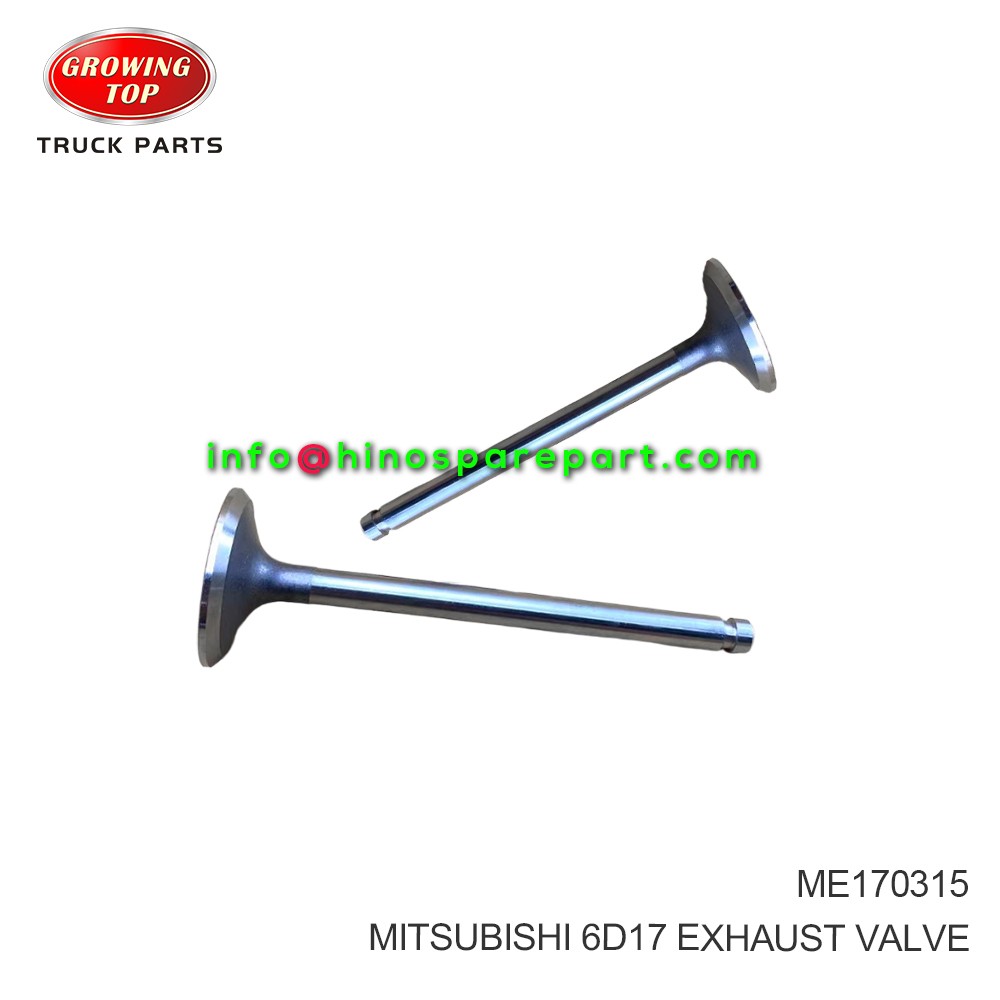 MITSUBISHI 6D17 EXHAUST VALVE ME170315