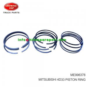 MITSUBISHI 4D33  PISTON RING  ME996378