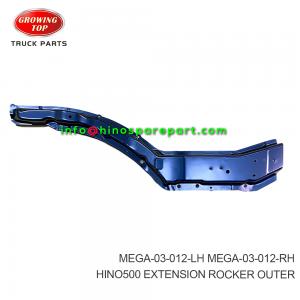 HINO500  EXTENSION ROCKER OUTER  MEGA-03-012-LH