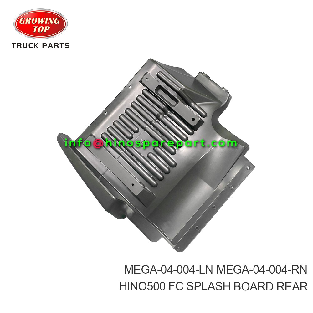 HINO500 FC SPLASH BOARD REAR MEGA-04-004-LN