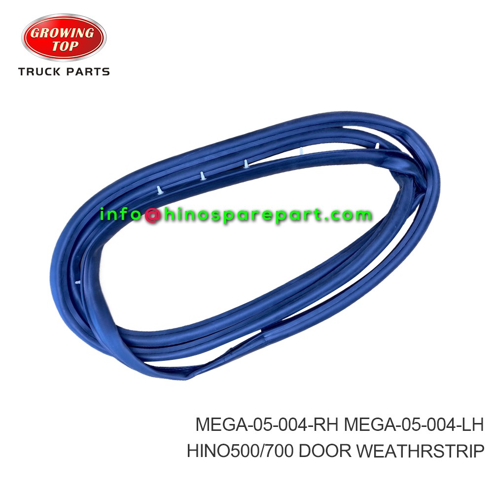 HINO500/700 DOOR WEATHRSTRIP MEGA-05-004-RH
