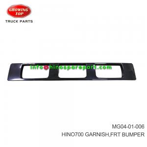 HINO700 GARNISH,FRT BUMPER MG04-01-006