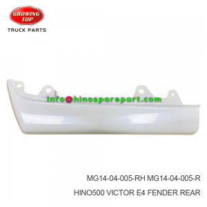 HINO500 VICTOR E4 FENDER REAR  MG14-04-005-RH