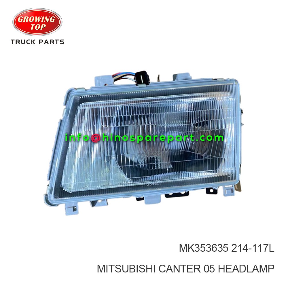 MITSUBISHI CANTER 05 HEADLAMP  MK353635