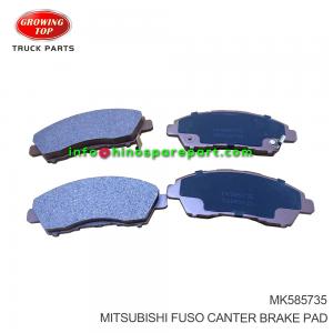 MITSUBISHI FUSO CANTER BRAKE PAD MK585735 MITSUBISHI FUSO CANTER BRAKE PAD MK585735