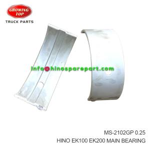 HINO EK100 EK200 MAIN BEARING MS-2102GP 025