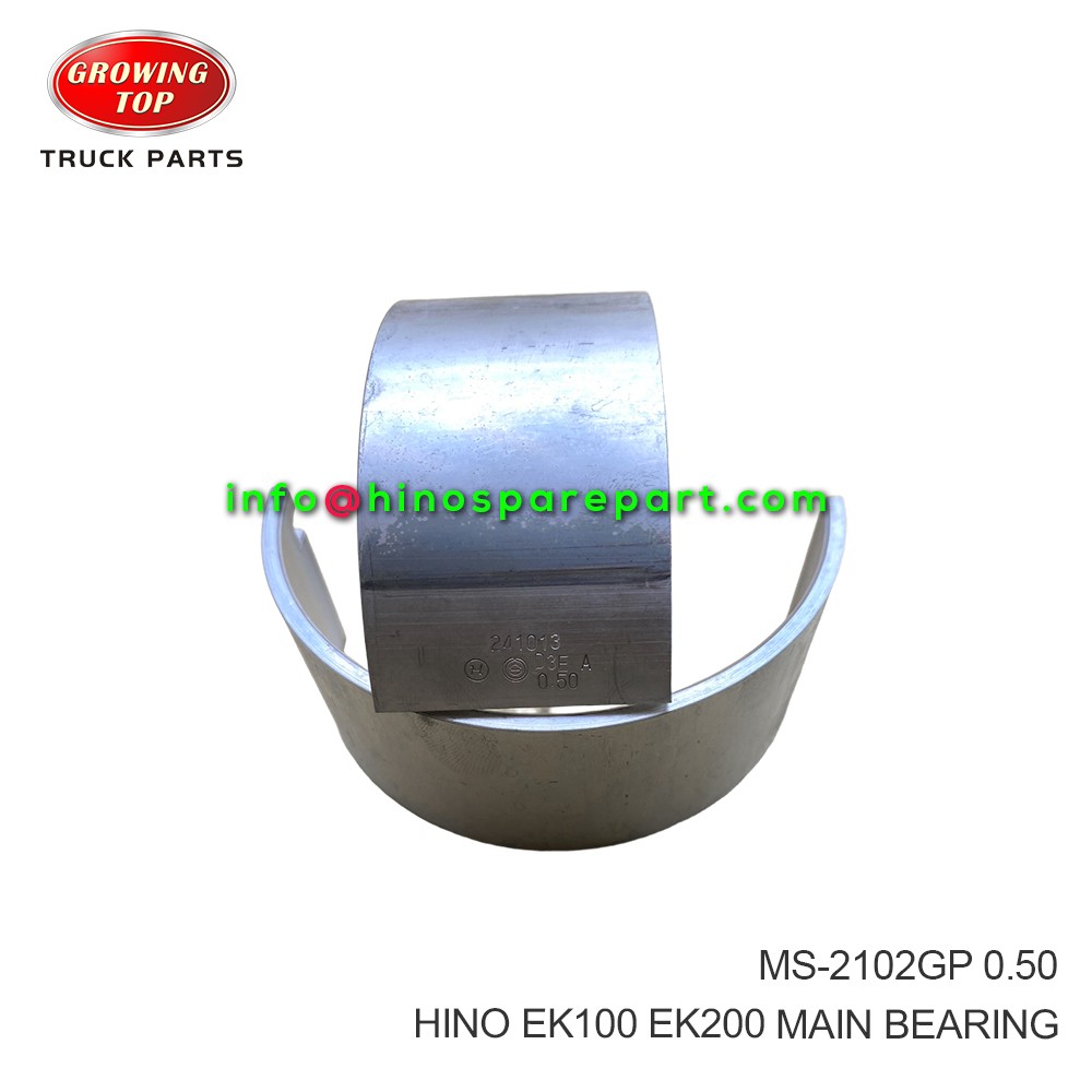 HINO EK100 EK200 MAIN BEARING MS-2102GP 050