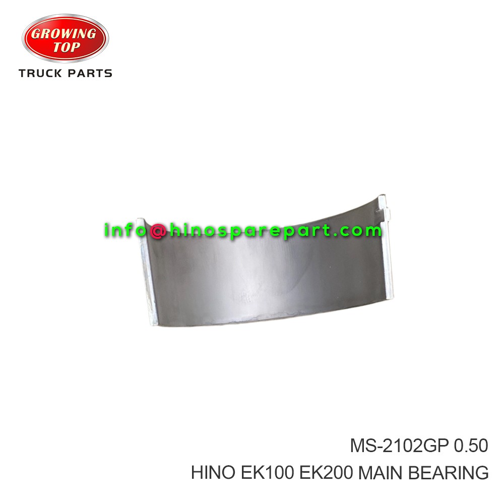HINO EK100 EK200 MAIN BEARING MS-2102GP 050