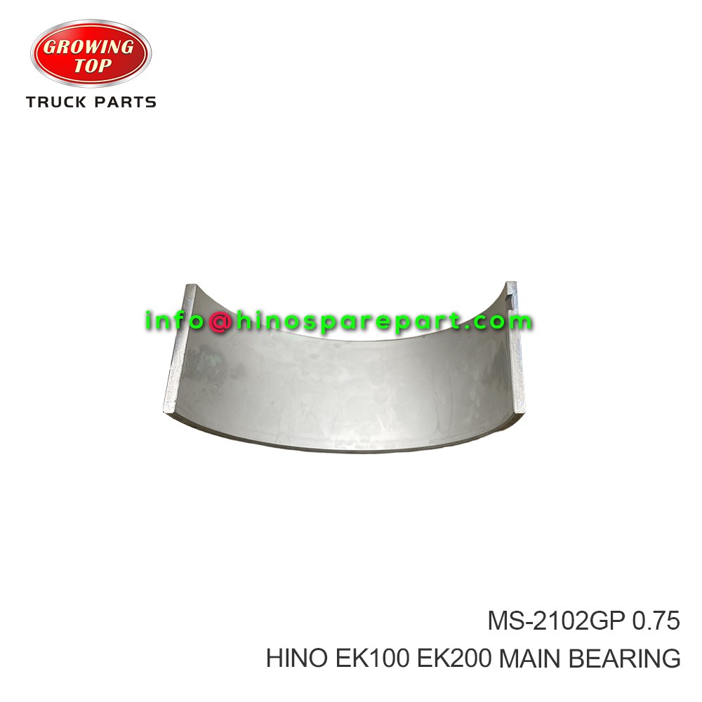 HINO EK100 EK200 MAIN BEARING MS-2102GP 075